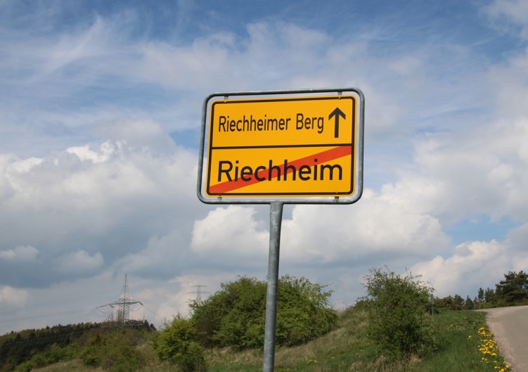 Riechheim Lage und Umgebung Ferienwohnung Rennsteigblick